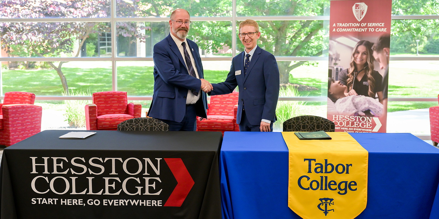 Hesston College finalizes strategic academic partnership with Tabor